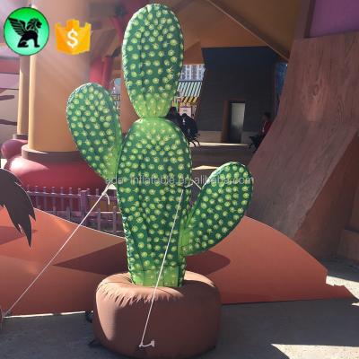 China Inflatable Event Stage Cactus Customized Party Decoration Cactus For Club A7277 for sale