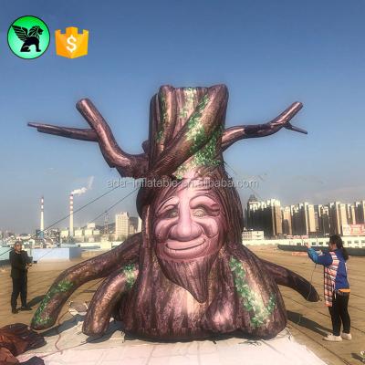 China Customized Giant Inflatable Stage Tree Cartoon 6m Inflatable Tree Cartoon For Advertising A6791 for sale