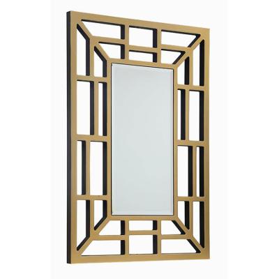 China Classic designs and goods 2018 hot sale gold metal decorative mirror with antique wall mirror fengshui mirror for sale