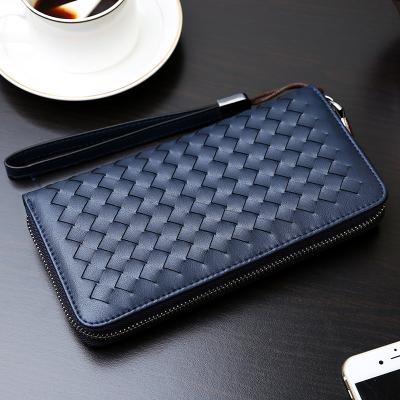 China Clutch Bag Faux Ostrich Wallets Leather Purse Clutch Bags For Man for sale