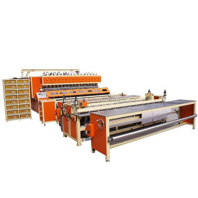 China machinery & Reliable eco-friendly equipment stitching/embossing and automatic slitting/cutting compund machine for sale