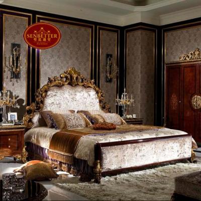 China Bedroom 0063 Turkish Italian Classic Bedroom , French Bed Furniture for sale