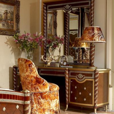 China Solid Wood Italy Design Bedroom Furniture 0026 Dresser And Mirror for sale