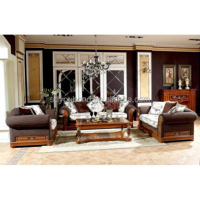 China 0029 Classic European Classic Living Room Furniture Royal Luxury Sofa Set for sale