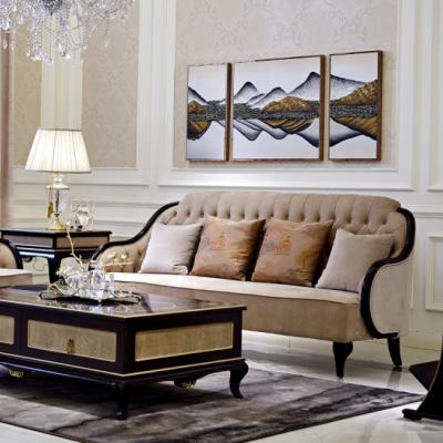 China Sectional Sofa 0071sofa Set In European Neoclassical Style Light Luxury Sample Design for sale