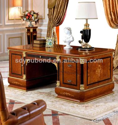 China European classic style solid wood desk 0038 officially for sale