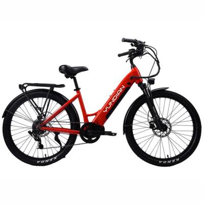 China Wholesale Aluminum Road Bike 2 Person Mid Drive Ebike 200-250W Aluminum Alloy Frame Electric Bike for sale