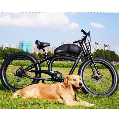 China Chinese Electric Hybrid Bike 1000W 48V Aluminum Alloy Aluminum Alloy Tender Electric Dirt Bike Adult for sale