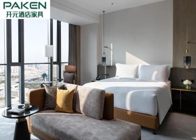 China Hölzerne örtlich festgelegte Möbel-Dekorationen Interkontinentalhotel-Gruppen-Eintritts-Lux Style Bedroom Furniture Setss zu verkaufen