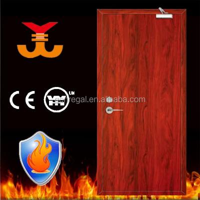 China Swing BS Safety Standard Wood Solid Core Sheet Fire Rated Doors for sale