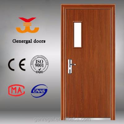 China UK Certificate BS476 Swing Vision Panel Fire Wood Door for sale