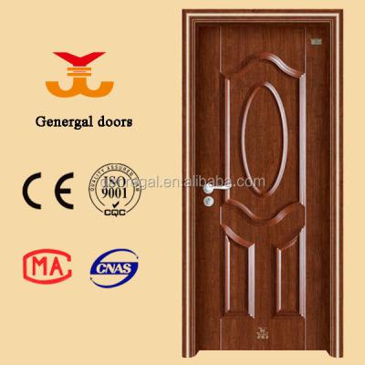 China Internal seamless metal doors of the latest swing design for sale