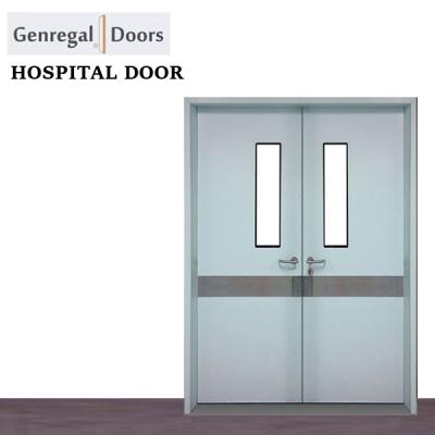 China Traditional Hospital Fire Resistant Steel Doors for sale