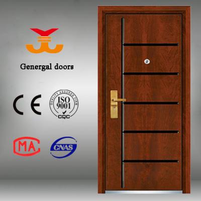 China China Steel-Wood Armored Swing Exterior Wooden Doors for sale