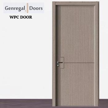 China Swing Termite Proof WPC Frame Moisture Proof WPC Door for sale