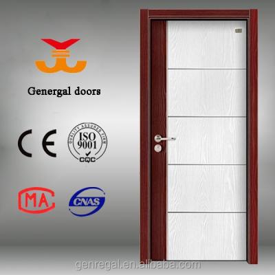 China Environmentally and sound latest design melamine room interior housing doors for sale