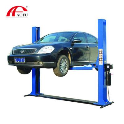 China High Quality Electronic Car Repair Center Qingdao Aofu Two Post Car Lift Machine for sale