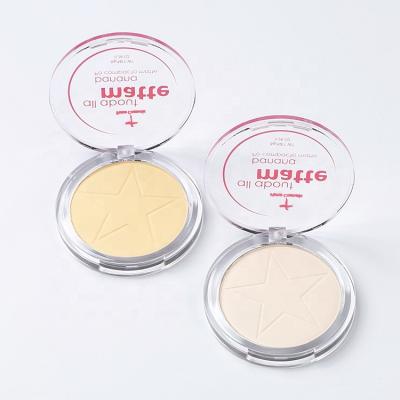 China OEM AL042 Factory Outlet Cheap Cosmetics Long Lasting Oil Control Setting Powder ISO Certificated Pressed Powder Private Label for sale