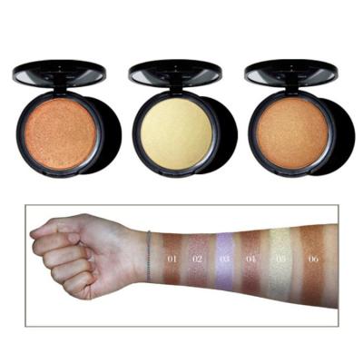 China High quality durable simple custom waterproof palette highlighter face colors face colors private original highlighter bars for sale