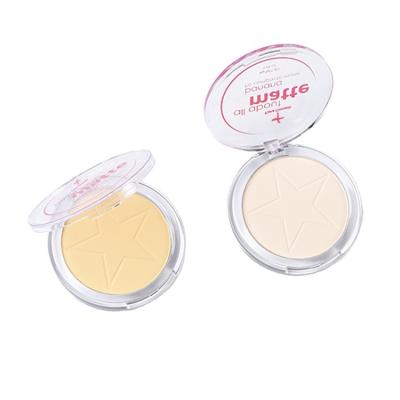 China 2021 Pressed Powder Makeup Private Label Vegan Contour Waterproof Foundation Pressed Powder Oil Control Setting Powder Custom Logo for sale