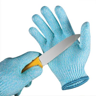 China Cut Level 4 Food Grade Hand Protection Glove Guantes Anticorte Level 4 Anti Cut Resistant Gloves Kitchen Work Safety Gloves for sale