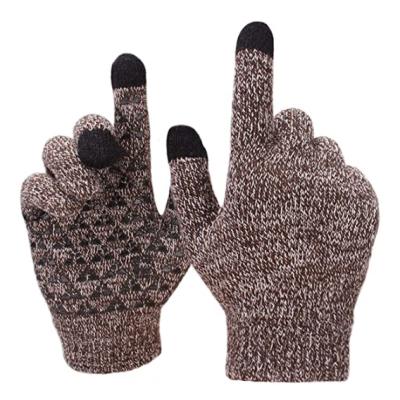 China Breathable; Hot ; Winter Glove Soft Breathable High Quality Acrylic Touch Screen Gloves For Wholesale for sale