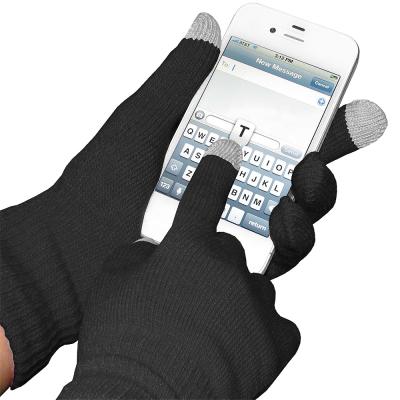 China Touch Screen Acrylic Unisex Touch Screen Warm Work Gloves for Smartphones Texting for sale