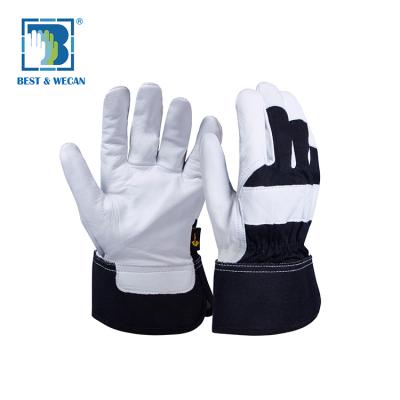 China Flexible Cow Split Leather Work Winter Gloves, Leather Gloves Men Winter, Winter Work Leather Gloves for sale