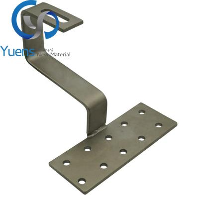 China Customized Framed Roman Flat Shingle All Tile Roof Mount Hook Solar Panel Bracket for sale