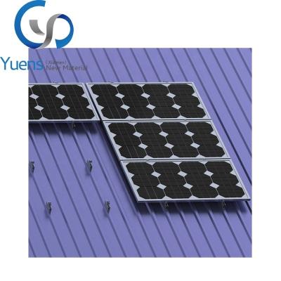 China Easy Installation Railless Frame Solar PV Mounting Structure for sale