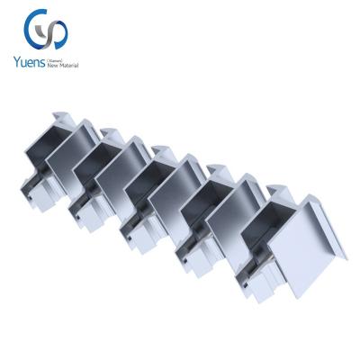 China Yuens Frame 35 40 Clamps 45mm Middle End Solar Mounting Aluminum Mid Clamp For Fixed Solar Panel for sale