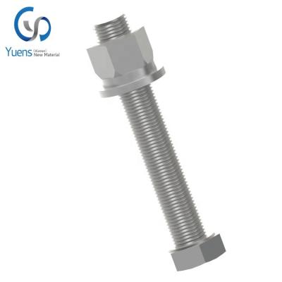 China Framed SUS304 Fastener Flange Bolt Hex Bolts With Flat Spring Washer And Nut for sale