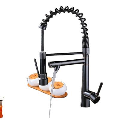 China Metered Faucets Pull Out Sink Faucet With Apron for sale