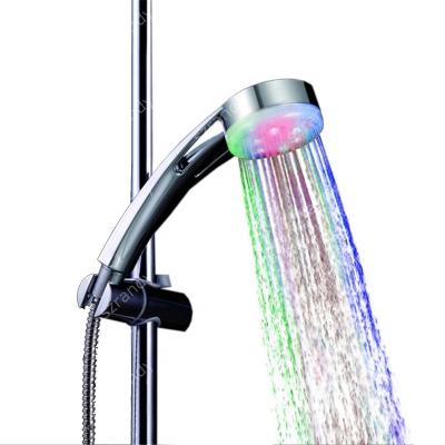 China No Switch Multicolor Skip Switch Illuminated Lighted Rain Shower Head for sale