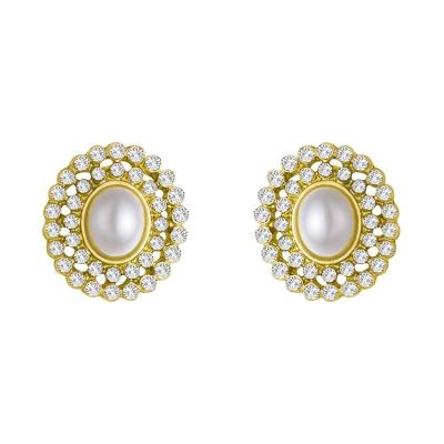 China 2020 Fashionable new drip earrings jewelry alloy pearl female models earrings for sale