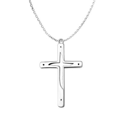 China Beautiful FASHIONABLE Christian Faith Customized Logo Necklace for Women for sale