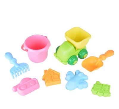 China Kids Fun Toys Wholesale Amazon Color Kids Silicone Sand Beach Hot Selling Educational Toy Set For Children for sale