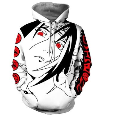 China Breathable 3d Print Pullover Hoodie Custom Unisex Sweatshirt With Kangaroo Pocket Cosplay Anime Hoodie for sale