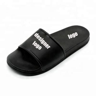 China PVC Fashion Lightweight Casual Flat Man Slipper Soft PVC Outdoor Slipper For Male for sale