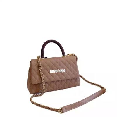 China New Fashion Women Designer Ladies Handbags With Gift Soft Leather Box Cocos Handle Women Handbag for sale