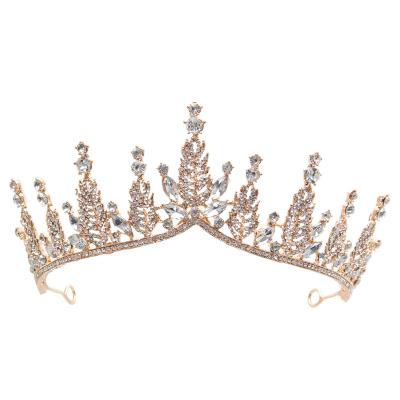 China Hot Selling Bohemia Wedding Dress Bridal Tiara Wedding Dress Bridal Tiara Birthday Princess Queen Tiara Hair Accessory for sale