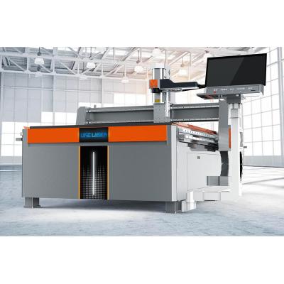 China Large Size Deep Marking Laser Marking Machine for sale