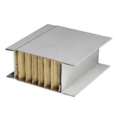 China Manufacturer Direct Supply Paper Honeycomb Sandwich Panel Villa Customized Movable Wall System Panels 3D Panel Onsite Installation for sale