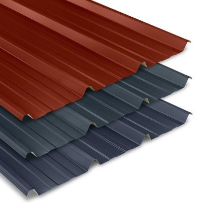 China Traditional Prepainted Color Coated Corrugated Iron Galvanized Roof Metal Roofing Sheet for sale