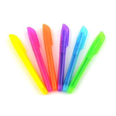 China Promotional Markers & Fluorescent Highlighter Bars Highlighter Pens For DIY Drawing Paper Marker Pen For School Office Supplies Stationery for sale