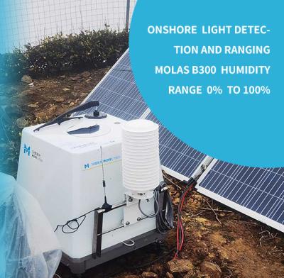 China Onshore Wind Measurement Lidar Light Detection And Ranging Humidity Range 0% To 100% Te koop