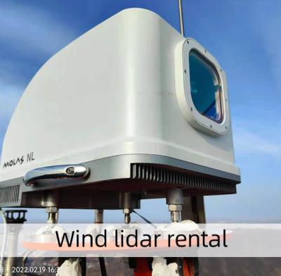 China Rental 50-200m Measurement Wind Lidar 4hz Sample Frequency -50~50m/S Wind Speed zu verkaufen