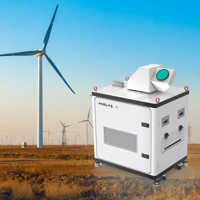 China Long Range Doppler Wind Lidar With Precision Accuracy IP65 Housing Program Scan And 15km Detection Range en venta