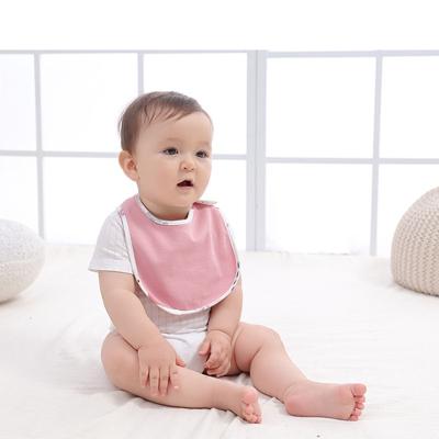 China Washable Baby Bibs Waterproof Terry Knit Drooling Teething Cotton Terry Drooler Bibs With Fiber Filling for sale