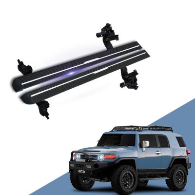 China Hole Punching Free Auto Running Boards Electric Side Steps Bars Power Running Board For Toyota FJ Cruiser 2005+ YT2J1500012912 for sale